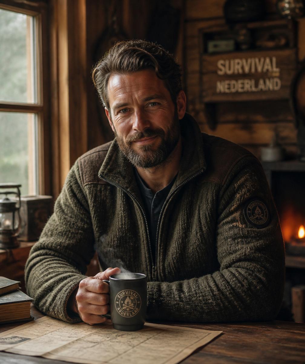Daan Bergman, oprichter van Survival Basic